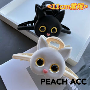 Cute Cat Hair Clip Womens Summer Large Shark Clamp Back Hair Accessory Trendy Fashion Hair Accessories Fresh out Design