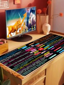 Matที่วางเมาส์ขนาดใหญ่พิเศษพร้อมขอบยางกันน้ำและกันมือแบบพิเศษ แผ่นรองเมาส์แบบพิเศษที่ทนทานต่อการล้างด้วยน้ำ