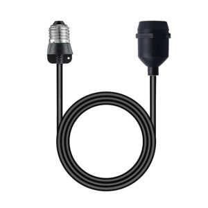 E27 to E27 Vintage Light Socket Extender String Lights Extension for Backyard Porch Garden Indoor Outdoor Garage Patio Use
