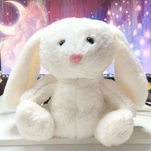 Breathing Rabbit Toy Baby Kids Soothing Music Baby Sleeping Companion Sound and Light Doll Toys Baby Soothing Koala Plush Doll