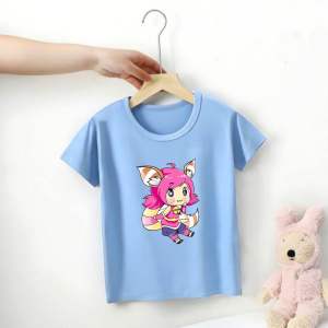 Kaos anak perempuan usia 2-10thn atasan lengan pendek anak cewek