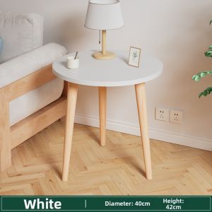 Double Layer Round Minimalist Luxury Side Table