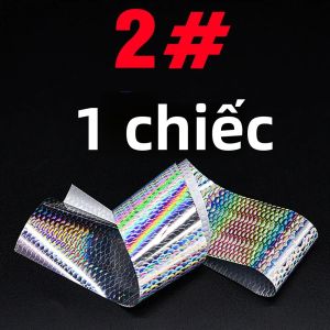 Tem Dán Móng Nghệ Thuật Vảy Cá Hologram 4x50CM Mạ Bạc Laser Ép Nhiệt Dùng Làm Mồi Câu Cá - 100000015 Miếng