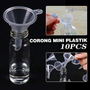 Corong Mini Plastik 10Pcs / Mini funnel / Corong Mini Kecil Plastic