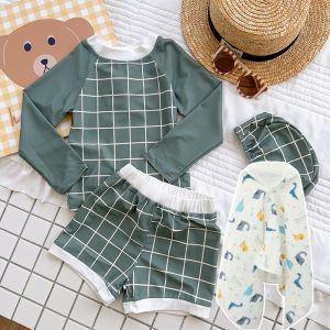 CHUXIU | Sunscreen Quick Dry Children Swimwear Set