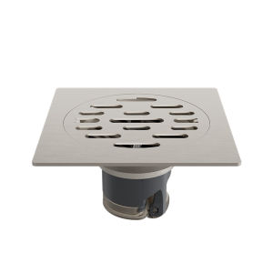 SSWW | Stainless Steel 304 Creamy Style Square Invisible Drain Shower Room