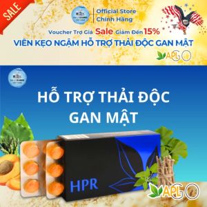 [NSF1111 Giảm 111K] HPR APLGO Viên Ngậm Tế Bào Gốc – Hộp 30 Viên Giải Độc Gan Mật