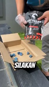 PAKET LEBIH HEMAT 2 PCS FOXES Ratkiller Racun Tikus Mati Kering Tanpa Bau 250 Gram