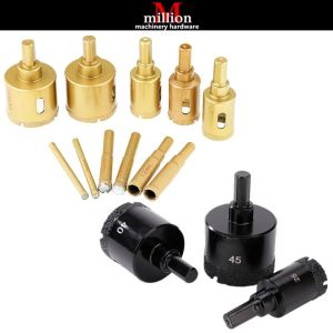 (1pc) Diamond Brazed Core Dry Drill For Porcelain Tiles Marble Glass Granite Hole Saw Cutter Accessories Cutting