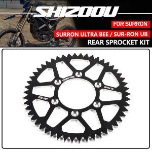 50T Rear 7075 Aluminum Sprocket 520 Chain for Sur-ron Ultra Bee Parts