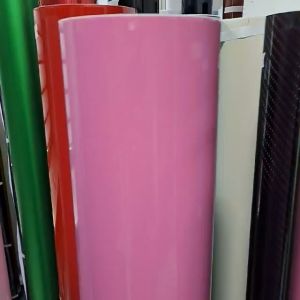 GLOSSY LIGHT PINK STICKER WRAP for CAR / MOTORCYCLE