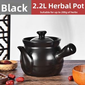 Ceramic Decoction Pot for Chinese Medicine Use Gas Stove Specific
