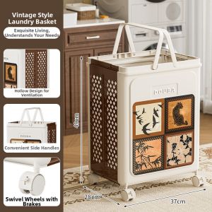 MMZECE | Folding Large Capacity Clothes Basket