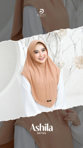 ASHILA Daffi Hijab Jilbab Instan Jersey Premium Terbaru Simple