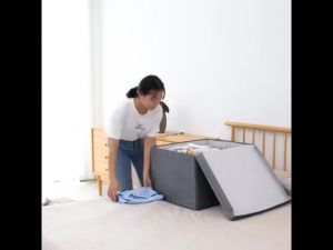 Clothes Storage Box Organizer Foldable Storage Bag Folding Large Big Book Cloth Box