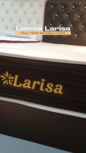 BETTY FURNITURE LIENCA LARRISA 10 Inches Superior Pure Healthy Sleep Full Foam Natural Latex OEKO-TEX Certified Fabric
