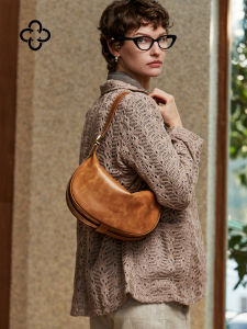 New 2026 Leather Hobo Shoulder Bag