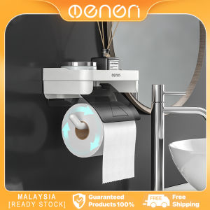 MENGNI Toilet Paper Holder Bathroom Waterproof Tissue Box Kitchen Tissue Dispenser Bathroom Accessories Set