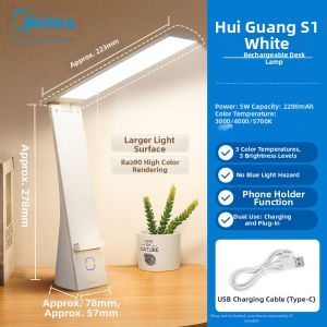 Midea | Eye-Protective Portable Folding Desk Lamp
