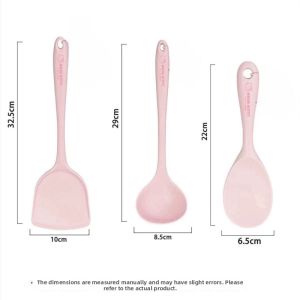 Food Grade Heat Resistant Silicone Nonstick Pan Spatula