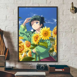 KAYOU | 5D DIY Diamond Painting Kit The Apothecary Diaries Anime Art Full Drill Rhinestone Mosaic Wall Decor Craft Home Gift Frameless