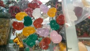 Mặt dây chuyền hồ ly đá mã não