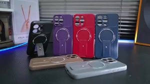Ốp Lưng Samsung S25 Ultra Chống Sốc Từ Tính Bảo Vệ Toàn Diện Chống Trầy Xước Tích Hợp Chân Đế Cho Galaxy S24 S23 S22 Ultra S25FE EDGE S24FE