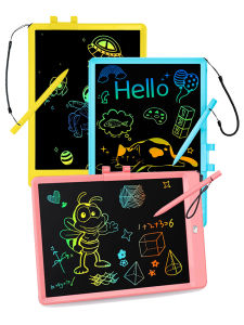 10 Inch LCD Writing Drawing Tablet Doodle Board Toys Gifts for 3-8 Years Old Girls Boys Colorful Electronic Board for Kids