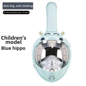 Voca-Joy | Full Face Dry Diving Mask for Children with Near-sighted Design