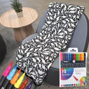 Tự Làm Chăn Nhung Mềm Mại Màu Sắc Tùy Chọn Với Bút Dạ Chất Liệu Vải San Hô Dễ Giặt Ý Tưởng Quà Tặng Sáng Tạo