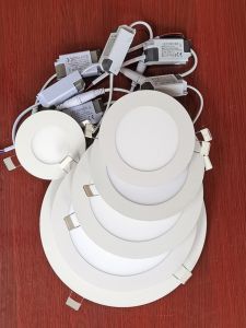 Thin round LED Panel Tube Light Ceiling Light Hole Light 6 Inch Embedded Bucket Light Hole Light Home Decor Lighting Sources