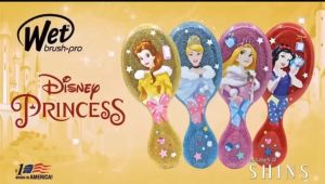 The Wet Brush Mini Disney Glitter Ball / Sisir Rambut Anak
