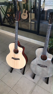 กีต้าร์โปร่ง (หน้าไม้แท้) ขนาด 41 นิ้ว ฟรีกระเป๋า ประกันคุณภาพจากทางร้าน 1 ปี พร้องส่งจากไทย.