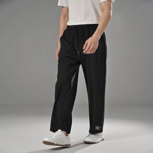 Baleno Mens Bottom Casual Trousers 9826215M838 Classic & Versatile Ice Feel Straight Cut Trousers