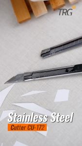 TRG Stainless Steel Cutter 30 Degree CU-172 - Pemotong Kertas Cuter Besi Tajam 30 Derajat TRG