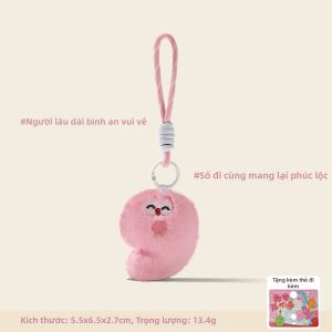 JIUJI | Phụ Kiện Túi Xách Mềm Đựng Chìa Khóa Đồ Chơi Cho Cặp Đôi