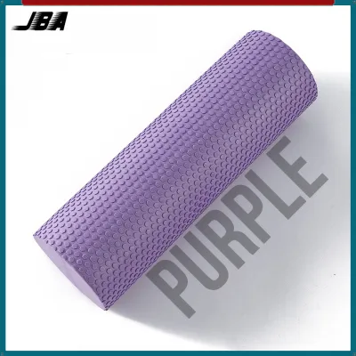 JBA Yoga Foam Roller For Exercise 90CM Extra Long Medium Hardness Non Slip Bump Granular Solid Fill Body Ligament Muscle Sciatica Foam Roller For Massage 泡沫滚轮 Yoga Roller 泡沫轴