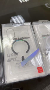 Ốp lưng điện thoại MAGNETIC cứng chống ố vàng trong suốt từ tính cho 16 pro max 15 13 12 ProMAX 14 Plus phụ kiện MVSTORE