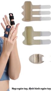 [NKN]Đai nẹp cố định ngón tay đau khớp ngón tay nẹp trợ lực ngón tay chơi thể thao