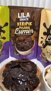 LILA SNACK - Keripik Pisang Lumer Premium Paket Bundling 3 Varian Rasa