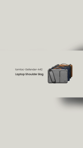 tomtoc A42 Laptop Messenger Bag 14 16 17 Inch Business Shoulder Bag Macbook - Beg Messenger