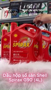 [ Hàng Chính Hãng ] Nhớt hộp số Shell Spirax S2 G-90 (4Lít)