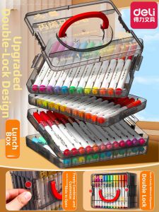 deli | Waterproof No-bleed Stackable Kids Drawing Pen