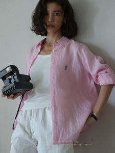 SHEITAOZI | Fashion Linen Embroidered Long Sleeve Shirt