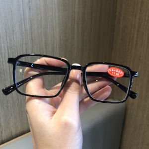 2025 New Wear-resistant Glass Reading Glasses for Men And Women Classic Large Black Frame High Definition Eye-friendly Glasses