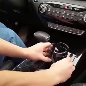 Giá Đỡ Cốc Xe Hơi Yitong Hai Lớp Có Thể Điều Chỉnh Chắc Chắn Bền Bỉ Phụ Kiện Gắn Cốc Trên Xe Phù Hợp Với Hầu Hết Các Loại Cốc