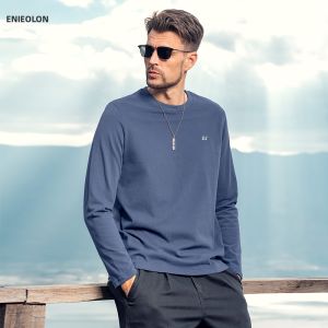 Enjeolon | Áo Thun Dài Tay Cotton Đế 230G