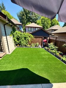 DIY Artificial Grass Panels (4Mx10M) - UV-Resistant Fake Lawn for Outdoor Walls Fences & Backdrops | 3M/4M Widths Available