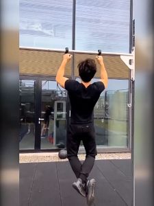 Portable & Durable Angled Grip Handle Home Gym Equipment Attachment for Pull-up Bars Barbells and Resistance Bands