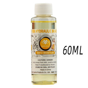 NFOX Mountain Bike Brake Oil 60ml DOT Hydraulic Disc Brake Fluid Compatible with Shimano MAGURA Tektro Bicycle Brake Systems